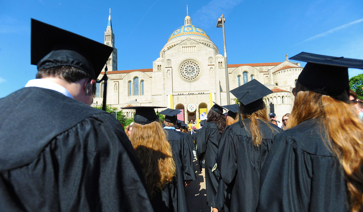 Students in Commencement