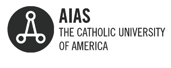 aias black and white  logo