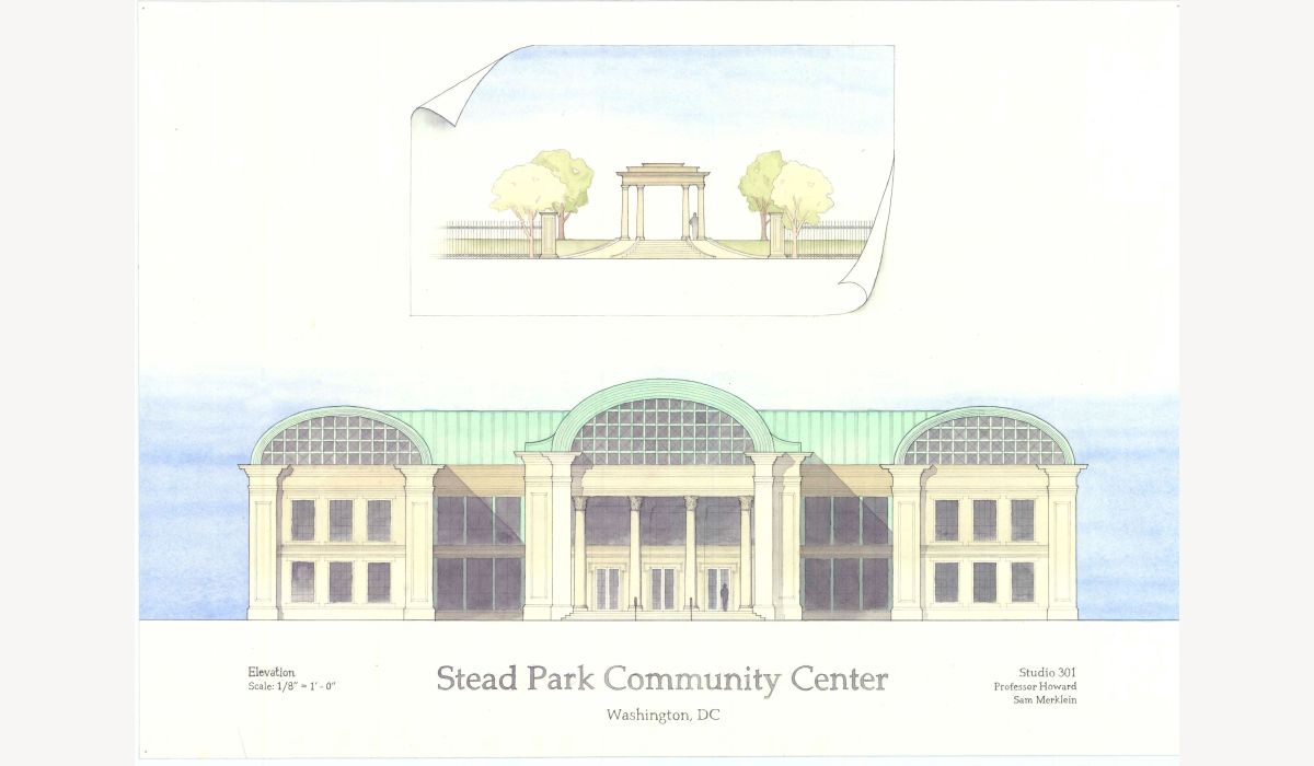 Stead Park Community Center, Washington, D.C. - elevation 