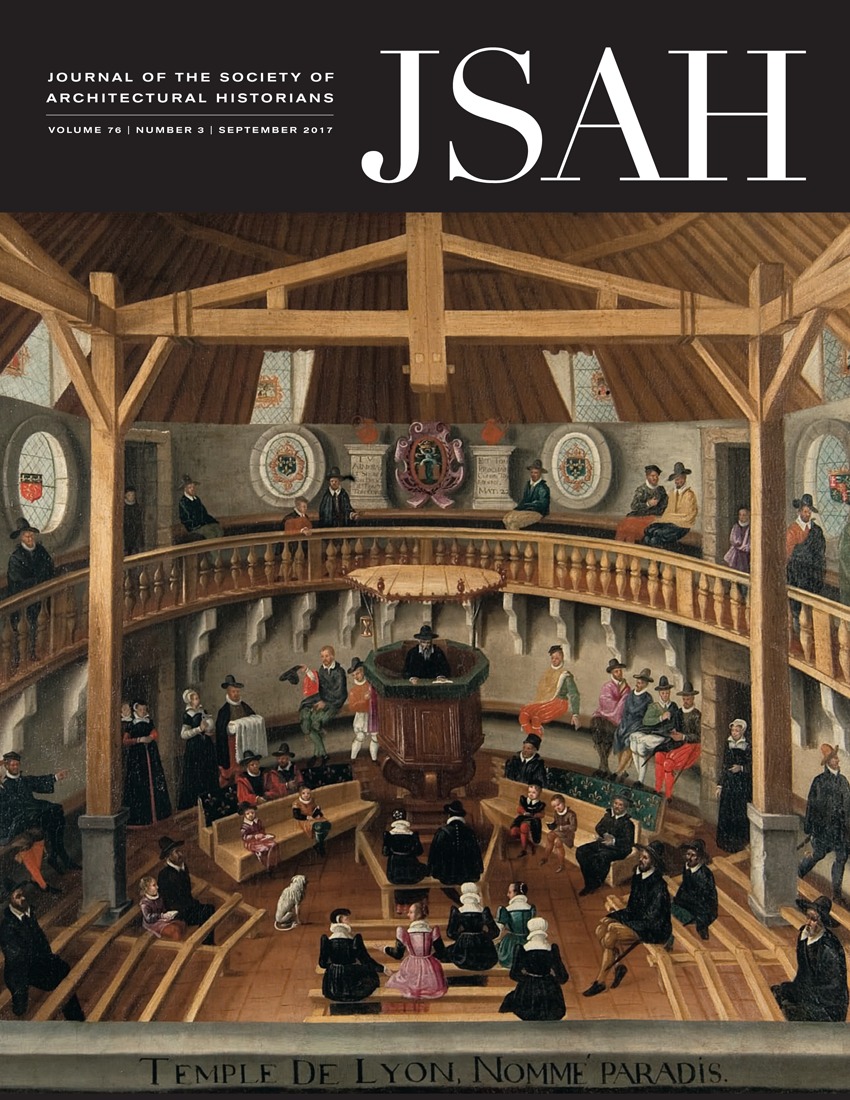 Journal of the Society of Architectural Historians (JSAH) is the world's premier scholarly journal of architectural history