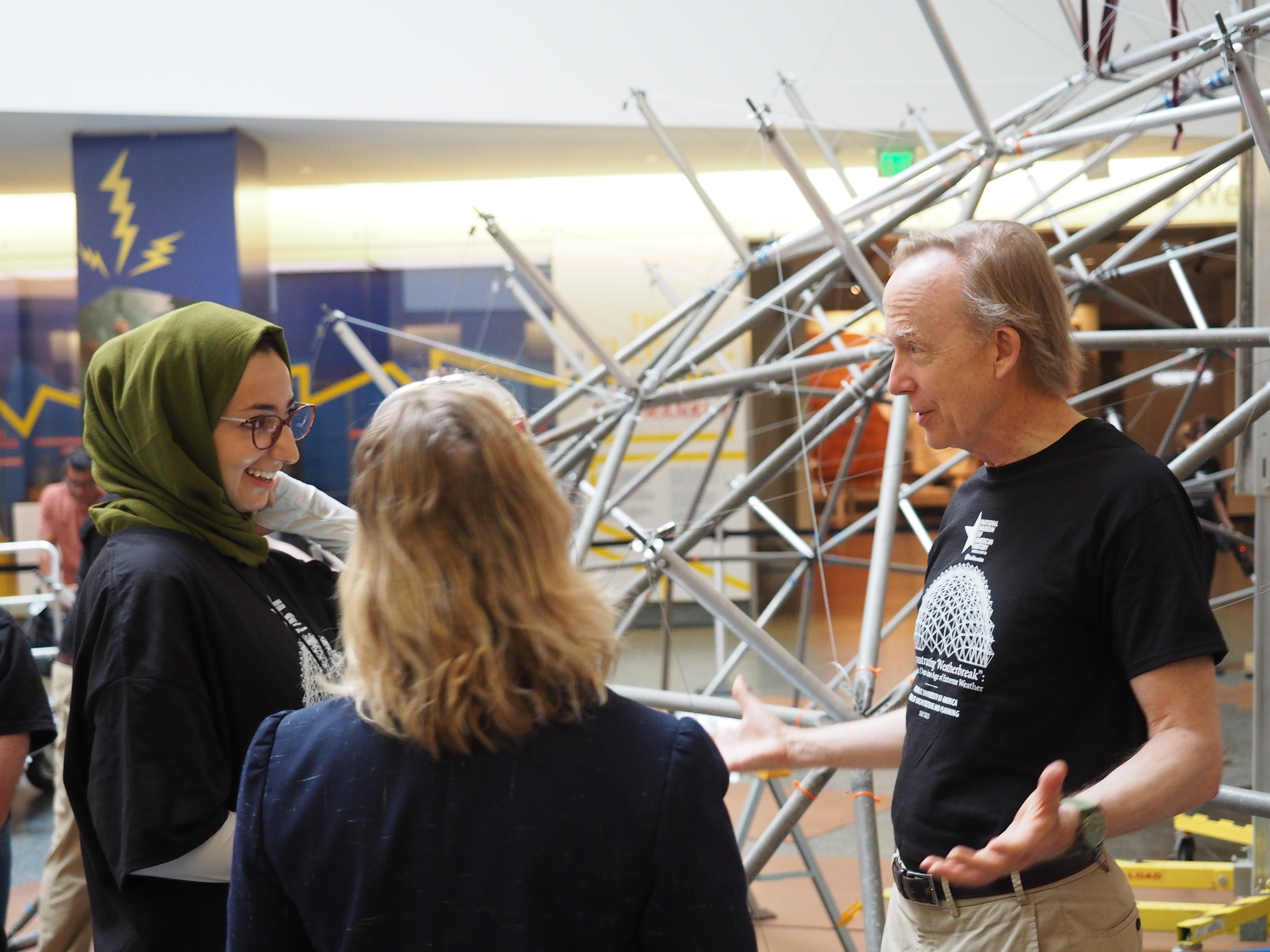 Architecture Students Collaborate With Smithsonian to Rebuild Geodesic Dome
